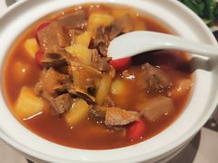 番茄炖牛腩-尚一汤 广东炖汤(金桥国际店)