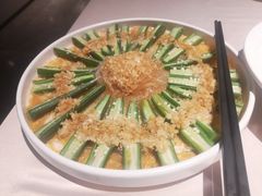 蒜蓉粉丝蒸秋葵-冰火楼(梦泽园店)