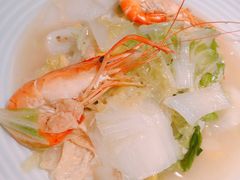 邬山腐皮杭白菜-老头儿油爆虾·1987杭州烟火味(湖滨银泰in77D区店)
