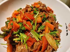 小炒黄牛肉-一味大院•桐庐菜传承店(春江路店)