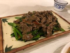 芥兰炒牛肉-迈姨·潮州菜(麓湖公园店)