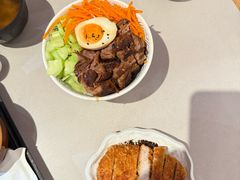 温泉蛋味噌猪肉定食-dodonpa.墩墩伐 便当食堂(博华广场店)