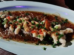 金银蒜蒸凤尾虾-绿茶餐厅(千岛湖银泰城店)