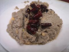 炒麻豆腐-老磁器口豆汁店(天坛店)