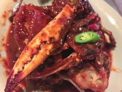 -草家酱蟹炭火烤肉店(珲春南路一店)