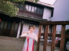 -暮晚尘香汉服旗袍