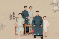 -时光纪亲子全家福照相馆(静安店母女写真父母纪念照)