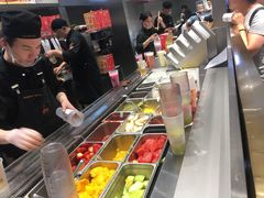 自助取餐区-LELECHA乐乐茶(上海五角场万达广场店)