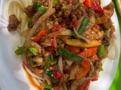 过油肉拌面-托克逊老四号餐厅