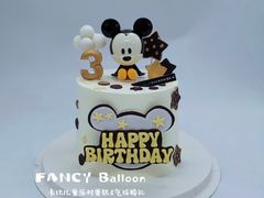 -卡比儿童蛋糕·心意定制·低脂零卡糖动物奶油FancyBALLOON(滨海店)