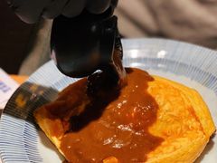 金咖喱熔岩蛋包饭猪排饭-堂本家洋食别馆·炸猪排(中心城店)
