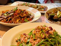 海怪酱炒扁豆丝-有位虾匠·手工土菜小馆(市北店)