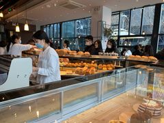 面包甜点陈列柜-麦田工坊(月湖店)