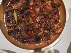 白辣椒炒鸡胗-贝勒爷·酥不腻烤鸭