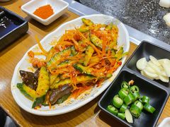拌花菜-韩阳王石板烤肉