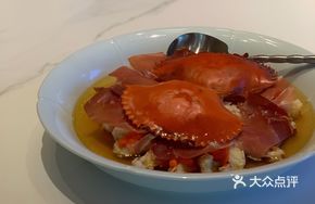 Ham Wine-Scented Steamed Green Crab