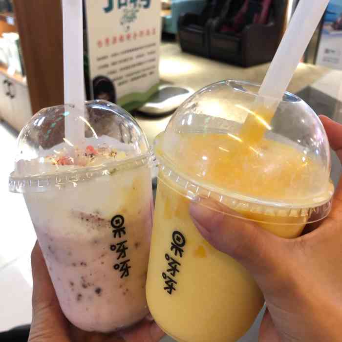 打分 我宣布我还是最爱果呀呀的"芒果雪乐",口感嗲嗲甜甜,爱了爱了