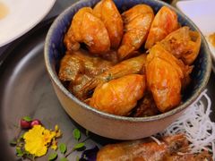 元宝煎红虾-御花园·粤菜·海鲜火锅(中山公园店)