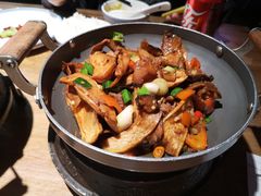鲍菇牛肉-东方红·湖南菜(金屿店)