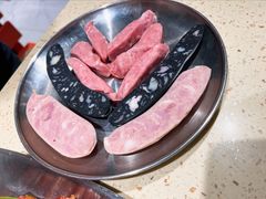肠类拼盘-安小胖韩国烤肉(财富广场画苑小区店)