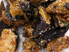 焦糖茄子牛肉粒-桃子餐厅·天津菜(红星路直营店)