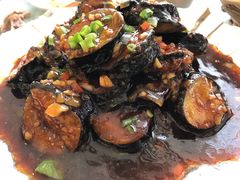 铁板浇汁茄子-京天红酒家(马家堡店)