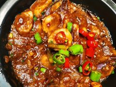 茄子芋艿煲-名轩海鲜酒楼(东海路店)