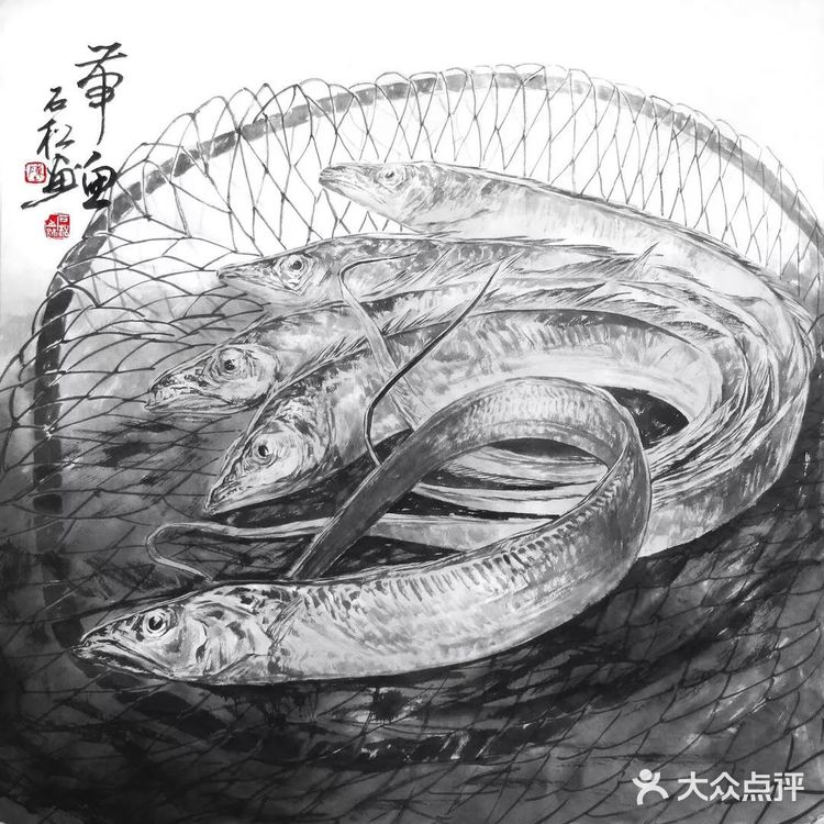 妙，他笔下的水墨画太逼真了，尤其第一张简直绝了！