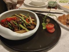 小炒黄牛肉-海湾壹品·粤菜·早茶·烤鸭(拱北店)