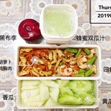 水果等 虽然前一晚会想好第二天的食谱