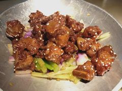 蒜香蜜汁排骨-绿茶餐厅(成都大悦城店)