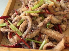 干煸鱿鱼须-普天和酒楼(天津之眼店)