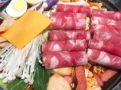 芝士肥牛年糕火锅-Meet Sun韩式大排档(五一广场7MALL店)