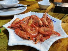 白灼野生海虾-蓝湾碧波·老字号·疍家非遗海上餐厅