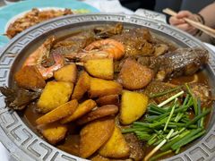 杂鱼一锅出-渔民船说·北塘海鲜·天津菜·海肠捞饭(北塘古镇店)