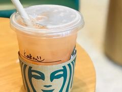 冰摇桃桃乌龙茶-星巴克(北京南站第三店)
