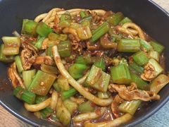经典鸡肉炒米粉微辣-西粉堂新疆米粉(朝外店)