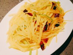 酸辣土豆丝-老头儿油爆虾(星光一期店)