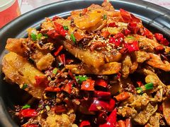 香辣牛蛙虾-回味黑鸭煲·始于2006(万松园店)