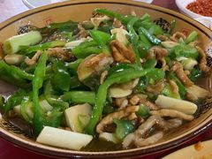 青椒肉丝-周师饭店