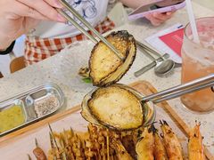 弹牙黄油大连鲍-白仁仔· 活烤海鲜 宵夜(豫园店)