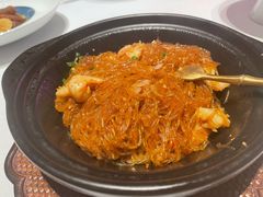 鲍鱼汁干捞海皇粉丝堡-俏江南天津时尚曲艺主题餐厅(马场道店)