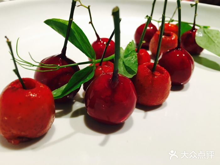 大董(王府商厦王府井店)樱桃鹅肝图片