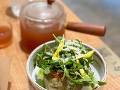 擂辣椒蟹籽拌冷豆腐-兮食农场餐厅