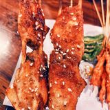 各种串串，烤的满好吃，满入味的那种