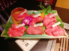 松阪牛肉拼盘-松阪牛烧肉 M(法善寺横丁店)