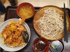 全明星天妇罗套餐-天ぷら定食まきの(難波千日前店)