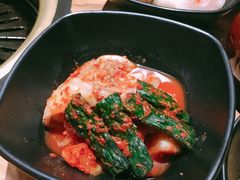 泡菜拼盘-炼火烤肉店