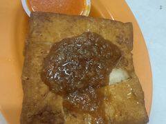 卤豆腐-长城砂煲田鸡粥
