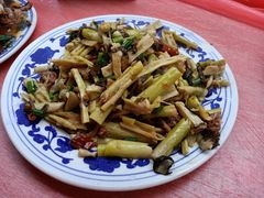 酸菜炒笋-旺家土菜馆(白水洋双溪镇店)